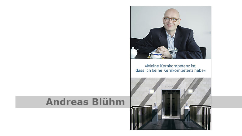 Andreas Blühm, Foto: Manfred Wegener, Köln