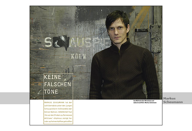Markus Scheumann, Foto: Manfred Wegener, Kln