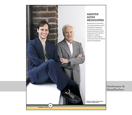 Hartmann, Stauffacher, Foto: Manfred Wegener, Kln