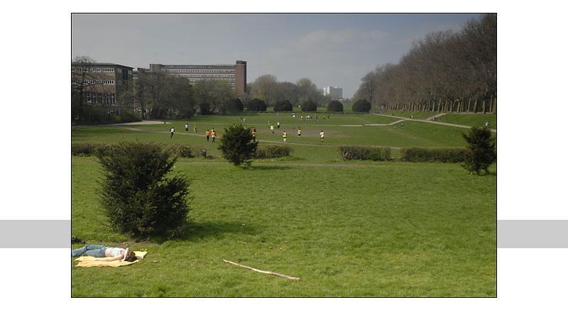 Bolzplatz, Foto: Manfred Wegener, K&ouml;ln